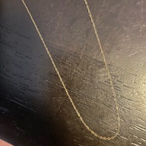 Gold dainty chain. Never worn